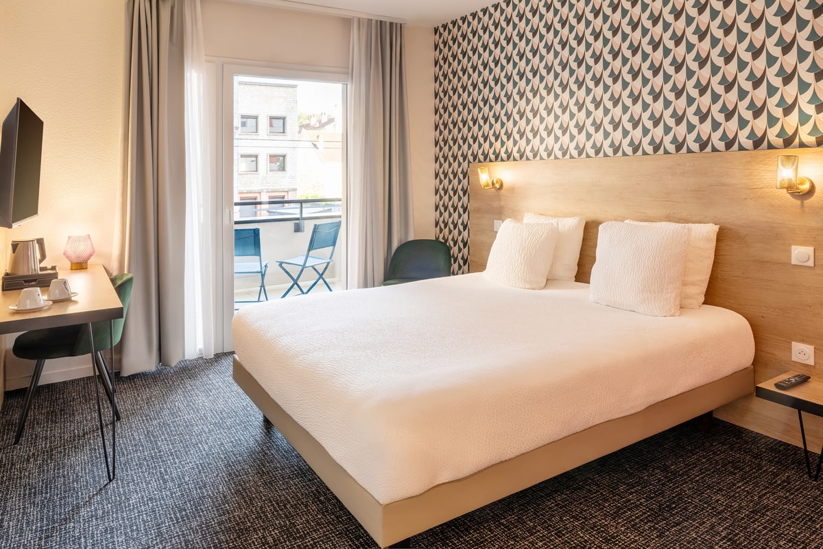Chambre standard de l’Hôtel Fontaine Argent